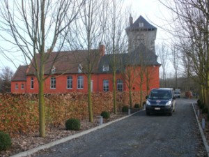 Taupier Officiel du Château de Baudignies à Mourcourt (classé patrimoine de Wallonie)